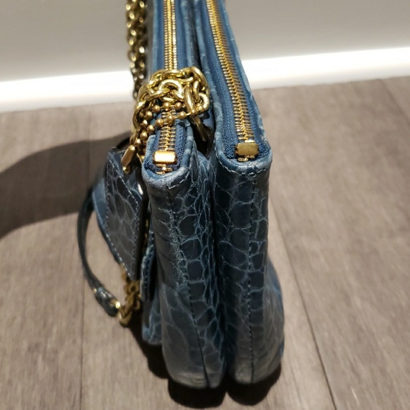 Coach Croco Embossed Leather bag - Picture 5 of 8
